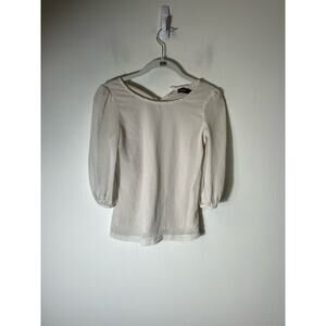 Girls Guess Jeans Brand off white blouse size 10